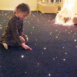 ЗВЕЗДНОЕ НЕБО  КОВЕР НАПОЛЬНЫЙ