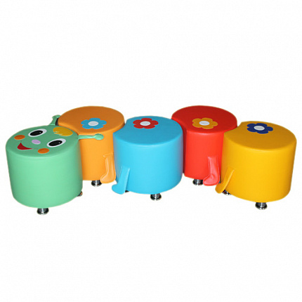 Комплект пуфов-трансформеров "Сороконожка"