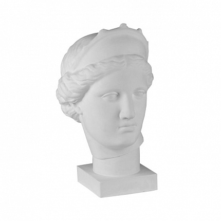 Гипсовая голова Венера с кокошником