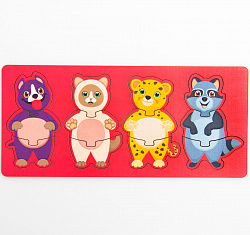 Сложи картинку мини Животные №5