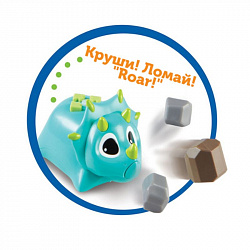 Развивающая игрушка  "РобоЗавр. Рамбл и Бамбл. Основы программирования"  (23 элемента)