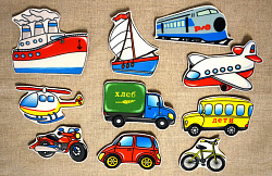 Набор "Транспорт", 10 шт.