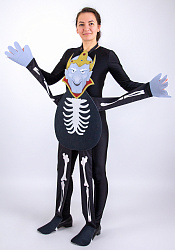 Кощей ростовая кукла из фетра для взрослого / 130 см