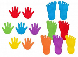 Fun2 Messy Trays (4) 4 colors-blue、green、yellow & red, 25 x 25 x 2cm, 4pcs