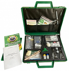 ЭХБ класс-комплект-лаборатория для экологического практикума «Экология, химия, биология» (1 набор учителя + 14 наборов учащегося в кейсах, с методическим пособием- практикумом, контрольные материалы)