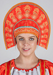 Русская народная корона-кокошник "Красна девица"