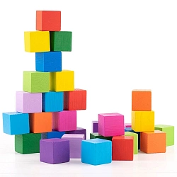 Кубики Цветные 30 штук