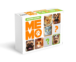 Игра настольная "МЕМО" Кошечки-собачки