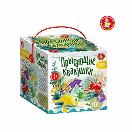 Игра настольная "Прыгающие квакушки"