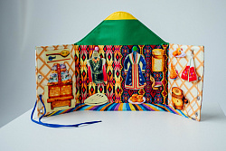 Папка "Юрта башкирская", текстиль