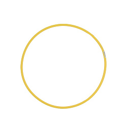 Обруч (d 70см) облегченный (желтый)