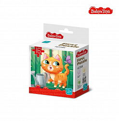 Пазл First Puzzle "Котик" (16 эл) Baby Toys