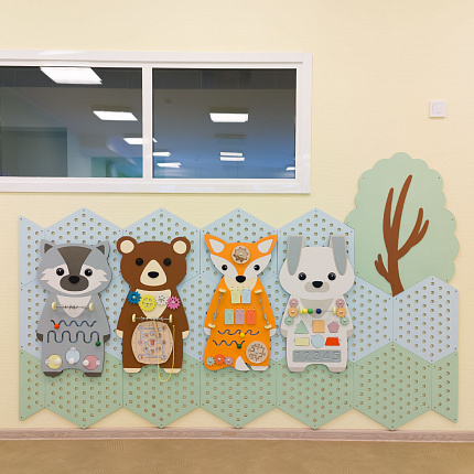 Настенная панель "Лесная полянка"