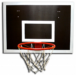 Щит баскетбольный ламинированная фанера 18 мм, 1200х900мм.
