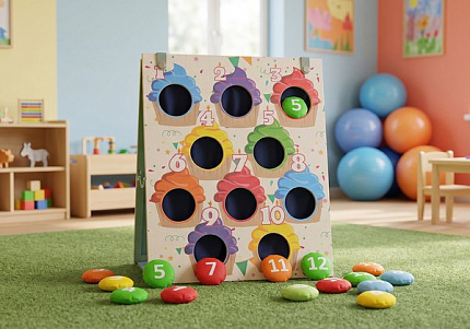 Дидактический стенд меткость