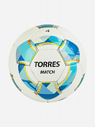 Мяч футбольный TORRES Match матчевый, размер 4
