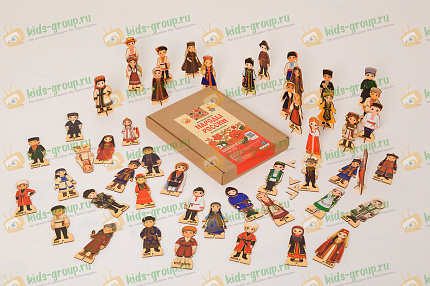 Демонстрационно-игровой набор НАРОДЫ РОССИИ