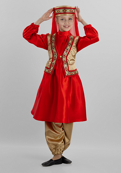 Азербайджанский костюм для девочки