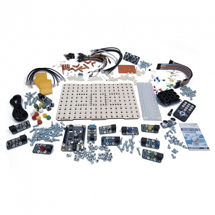 Стартовый уровень. Эвольвектор.  Набор для быстрого прототипирования электронных устройств на основе микроконтроллерной платформы со встроенным интерпретатором.