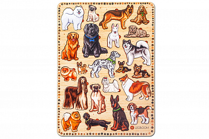 Рамки-вкладыши "Породы собак"