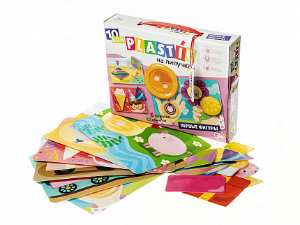 Пластик на липучках «Первые фигуры»