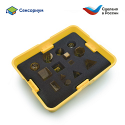 Модуль "Плоские и объемные фигуры" (однотонные)