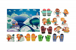 Зимние забавы фетр (19дет.)