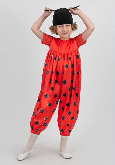 Божья коровка / Костюм малышковый с песочником