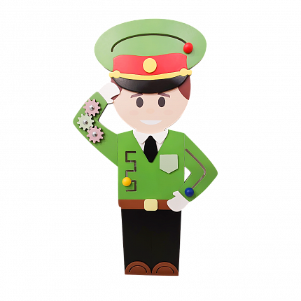 Бизиборд "Часовой"