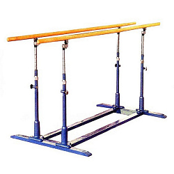 Брусья гимнастические мужские, параллельные (жерди деревянные)