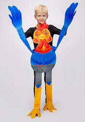 Петух ростовая кукла из фетра для детей / 100 см