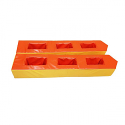 Лыжи для веселых эстафет детские (2 элемента)