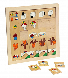 Развивающее пособие "Расположи в пространстве"