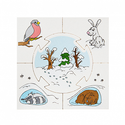 Игра обучающая Учись играя "Времена года"