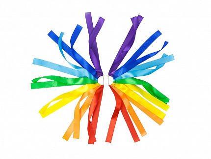 Султанчик "Радуга" на полукольце большой.