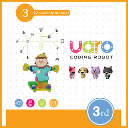 Конструктор по робототехнике и алгоритмике UARO - ресурсный набор №2 (step 3)