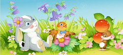 Баннер "Заяц" 1,8*4м