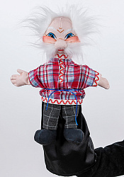 Перчаточная кукла Дед