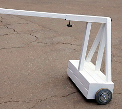 Стойки в/б мобильные упрощенные (с противовесами по 60 кг) (волейбол, теннис, бадминтон)