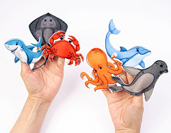 Пальчиковый театр Подводный мир