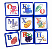 Кубики «Алфавит» 9 элементов (термоусадка)