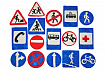 Дорожные знаки без игрового поля (16дет)