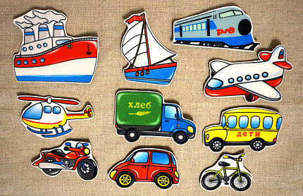 Набор "Транспорт", 10 шт.