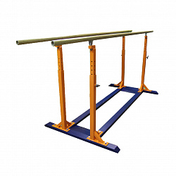 Брусья гимнастические мужские, массовые (жерди стеклопластиковые)