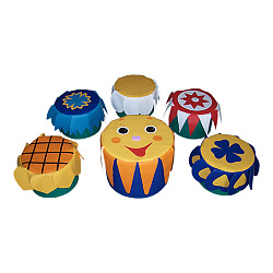 "Полянка"
комплект мягкой игровой мебели