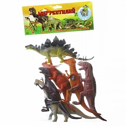 Набор животных "Ребятам о Зверятах", динозавры, 6 шт.