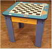 СТОЛ ШАХМАТНЫЙ С ЯЩИКОМ НЕРЕГУЛИРУЕМЫЙ
