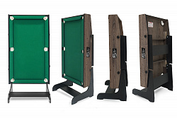 Бильярд BFG Compact Moby 4 (Анкор) ПУЛ, ЛДСП, 16 мм. Сукно Manchester 45 Yellow Green, конструкция сборная, с комплектом аксессуаров