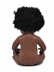 Кукла Девочка африканка 38 см.