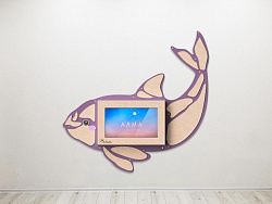 Декоративная сенсорная панель 32" «Косатка»